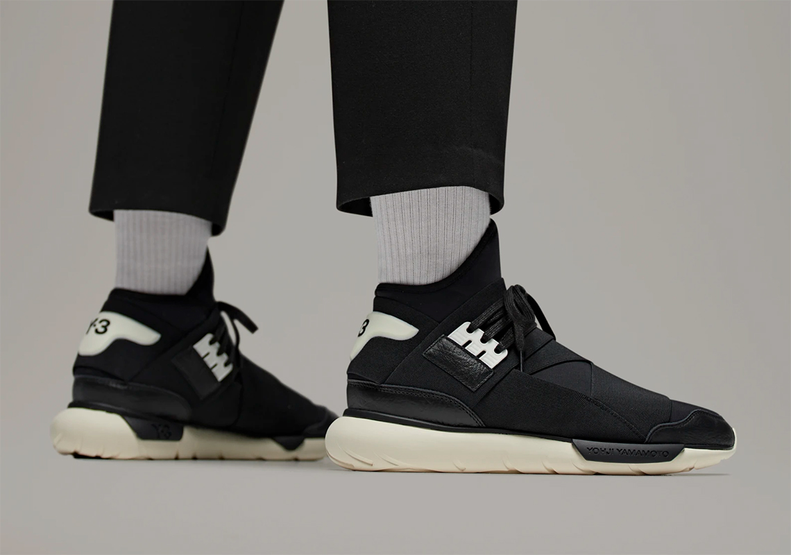 adidas Y-3 Qasa High Black White B35673 Release Date | SneakerNews.com
