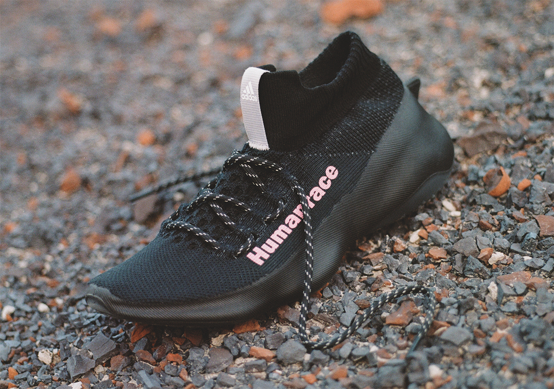 Pharrell's adidas Humanrace Sichona In Black And Pink Arrives This Weekend