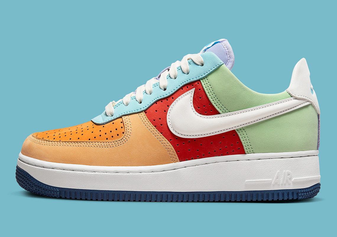 Air Force 1 'Puerto Rico 4' - Nike - 624040 641 - vars red/white-obsidian  (pr4)