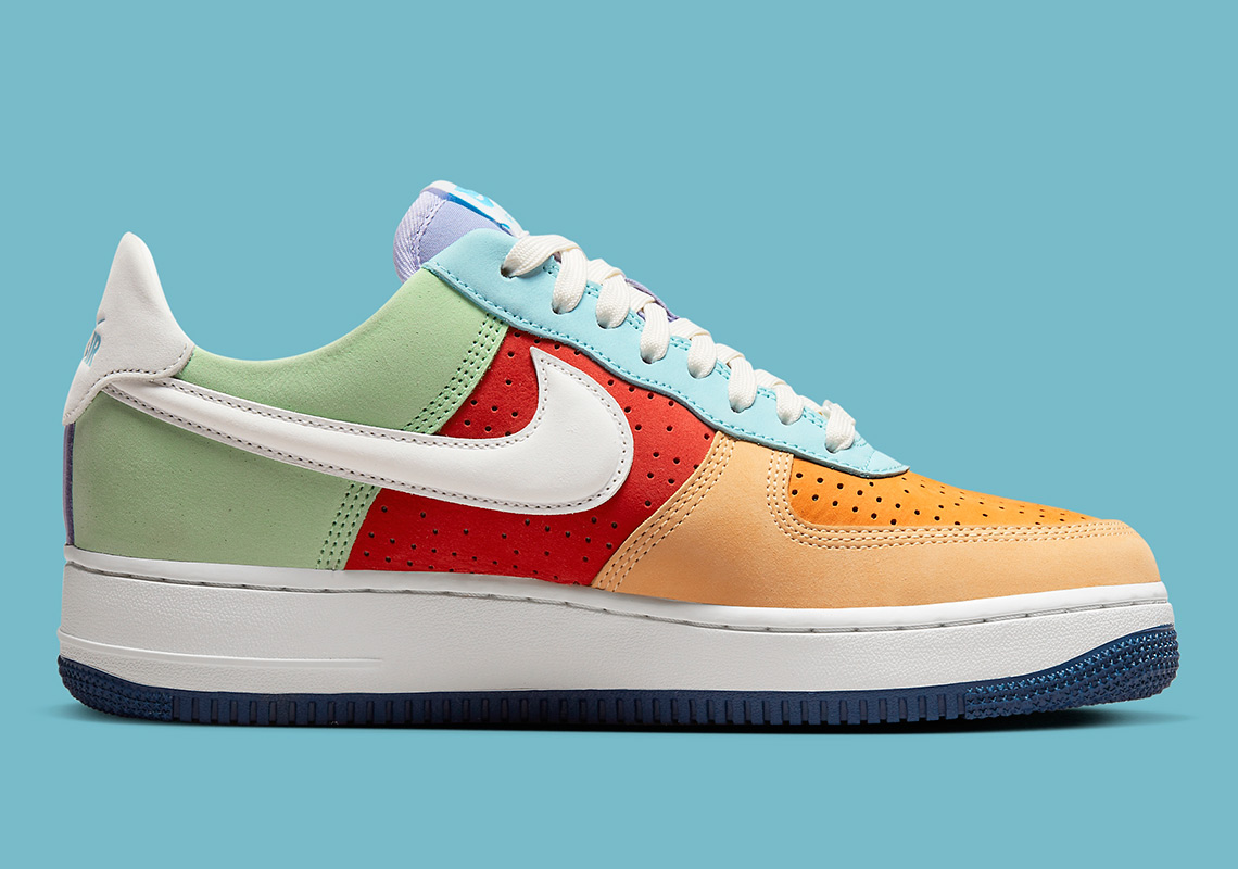 Air Force 1 'Puerto Rico 4' - Nike - 624040 641 - vars red/white-obsidian  (pr4)