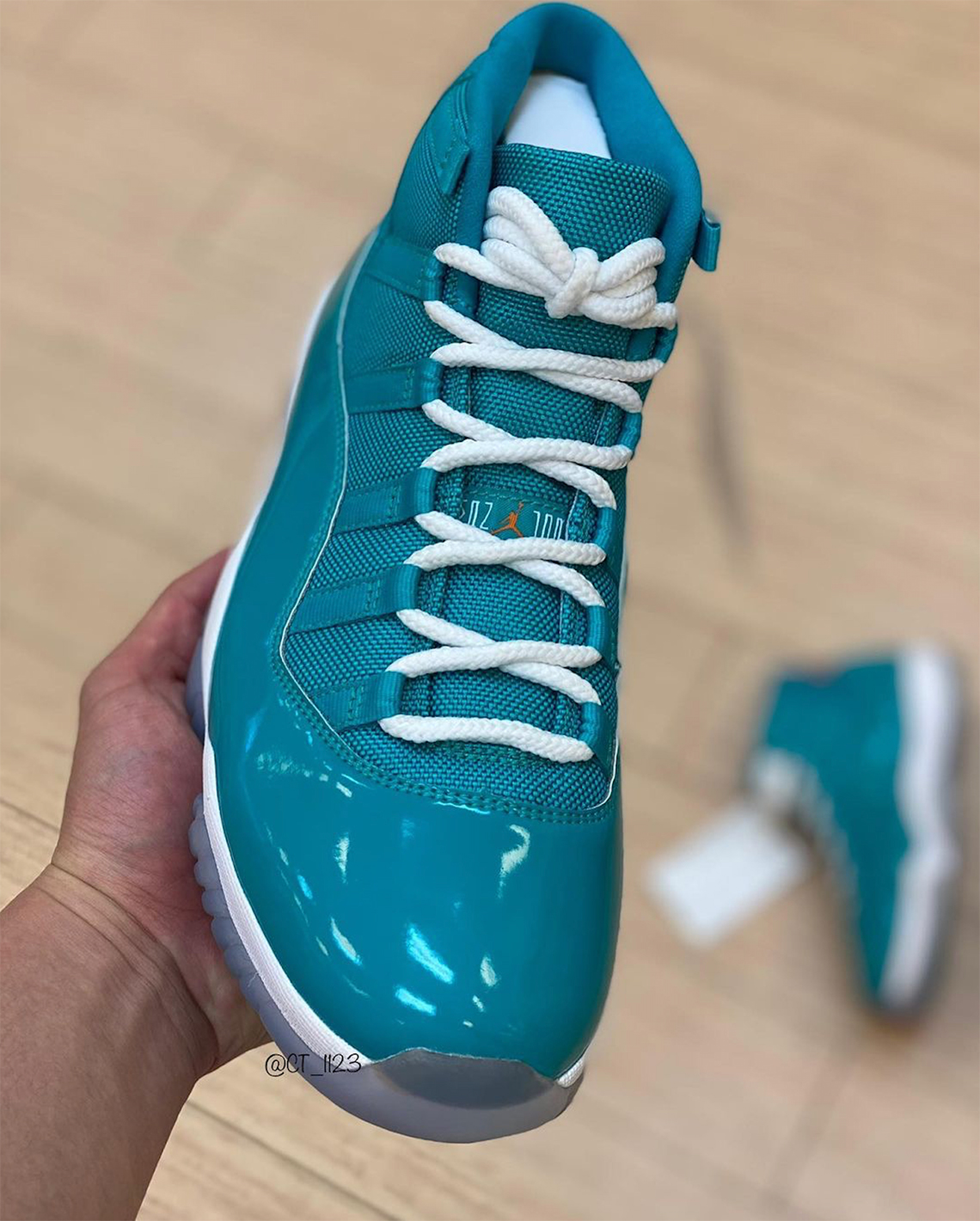 Air Jordan 11 Miami Look See Sample SneakerNews