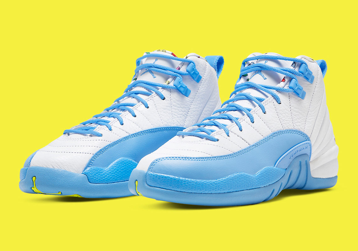 blue and yellow 12s