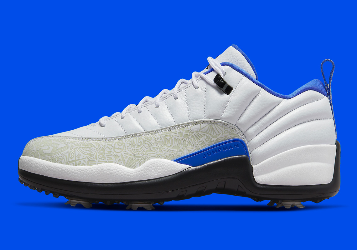 Air Jordan 12 Golf NRG White Game Royal DM9015-105 | SneakerNews.com