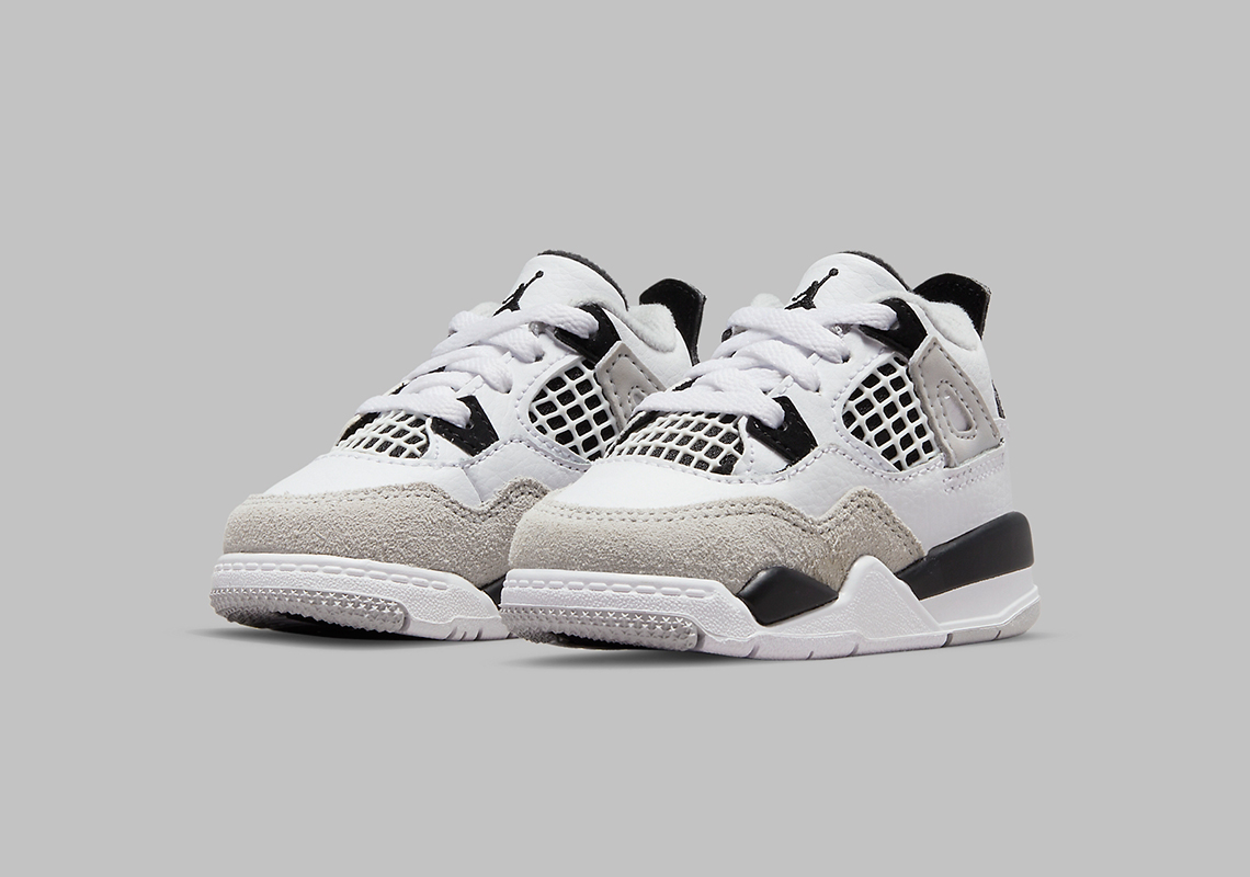 Kids Nike Air Jordan 4 (Military Black) – ShoeGrab