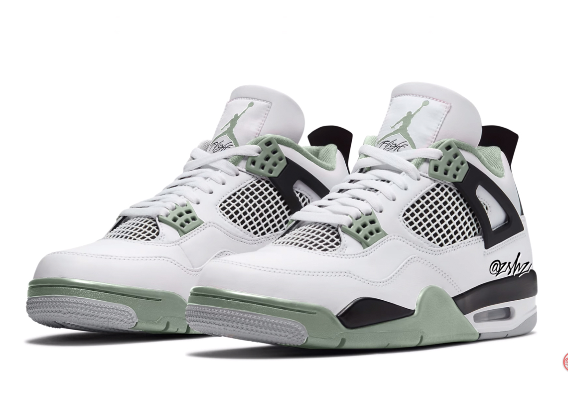 Air Jordan 4 Seafoam Womens 2023 