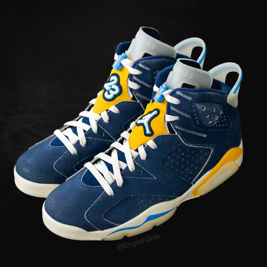 Air Jordan 6 Marquette PE Photos 