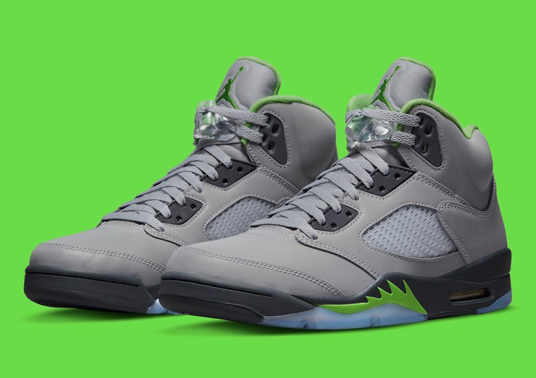 Jordan Air Jordan 5 Retro Green Bean Mens Lifestyle Shoes Grey Green Free S  DM9014-003 – Shoe Palace