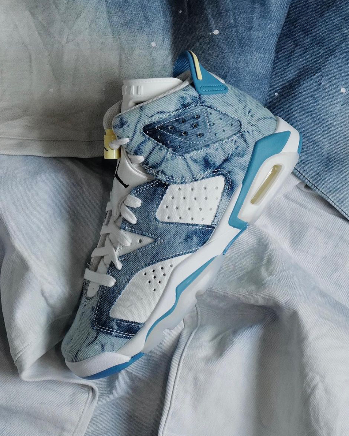 セール期間限定 NIKE AIR JORDAN 6 RETRO GS WASHED DENIM - www.gorgas.gob.pa