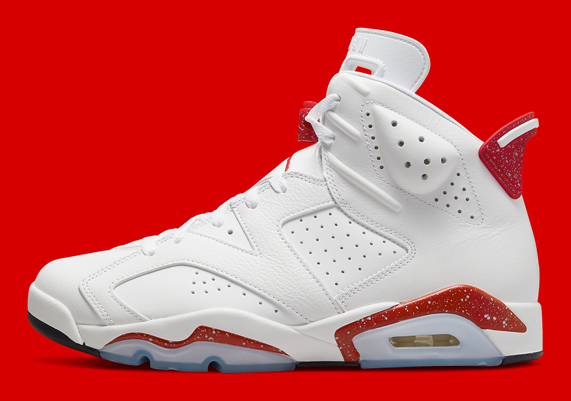 jordan red and white 6s