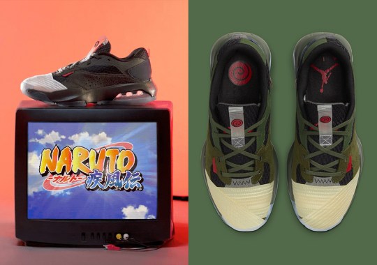 Naruto And Jordan Brand Team Up For The Upcoming Air 200E SP “Jonin”