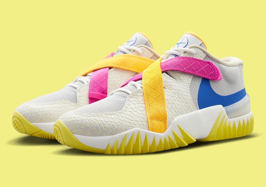 The nike bird Zoom Court Dragon Draped In Sail Skins And Multi-Color