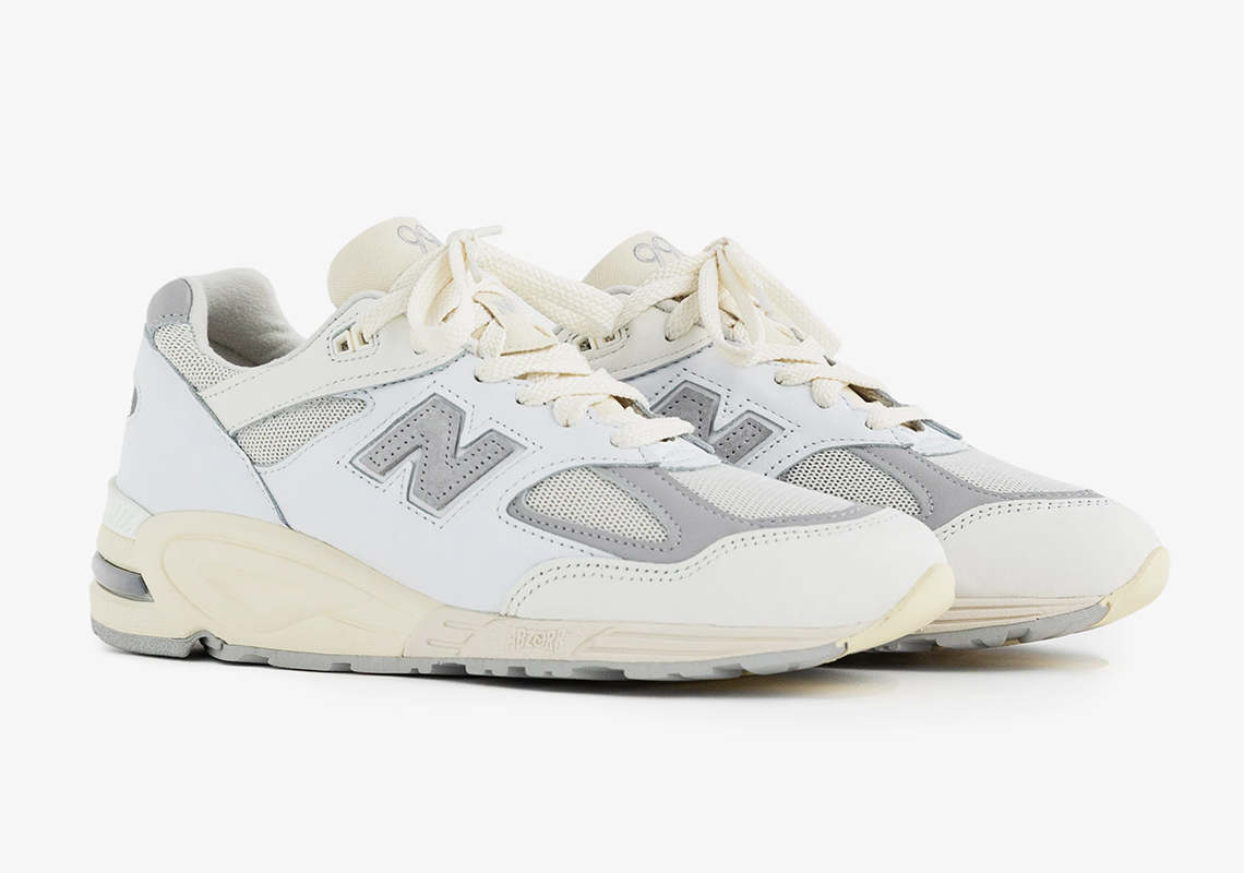 Official Images Of The “Sea Salt” Burn Rubber x New Balance KITH MT580 White Collar Original Non Releasing Sample Made In USA By Teddy Santis