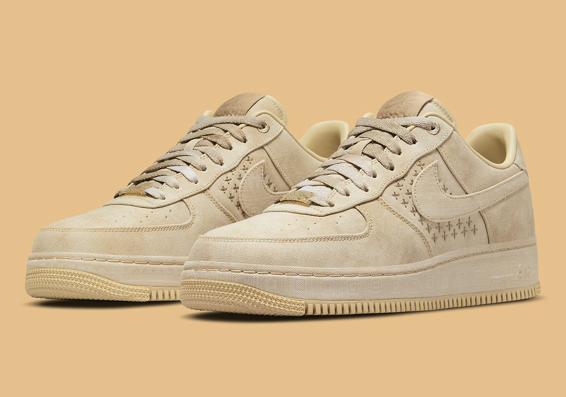 tan bottom air force 1