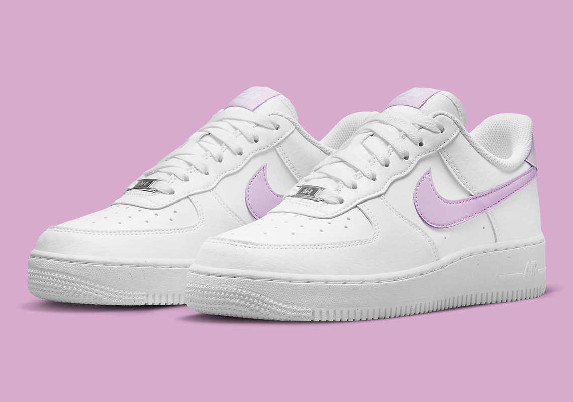 Nike Adds Lilac Pink To The Air Force 1 Low Next Nature