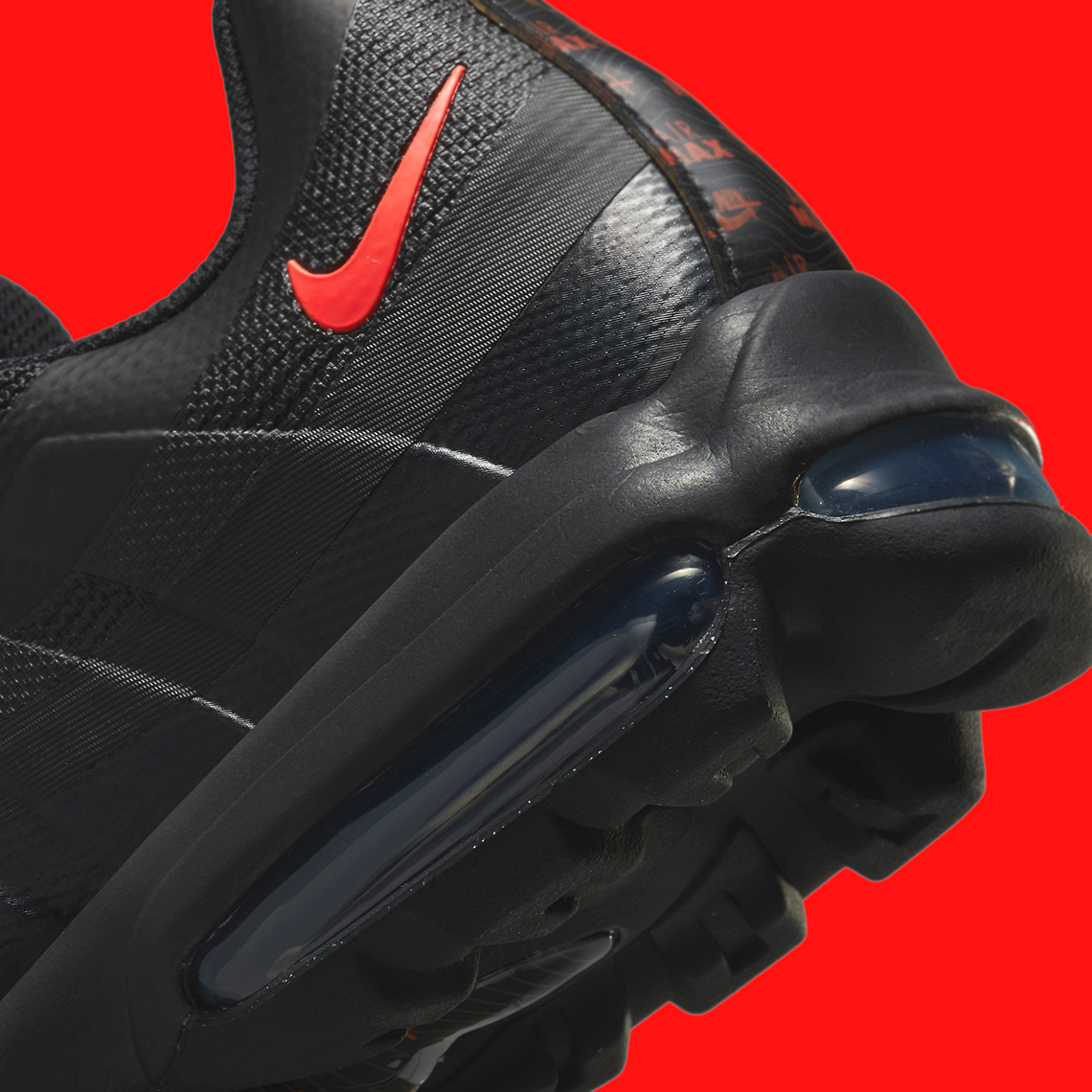 Nike Air Max 95 Ultra Black Crimson Dx2658 001 8