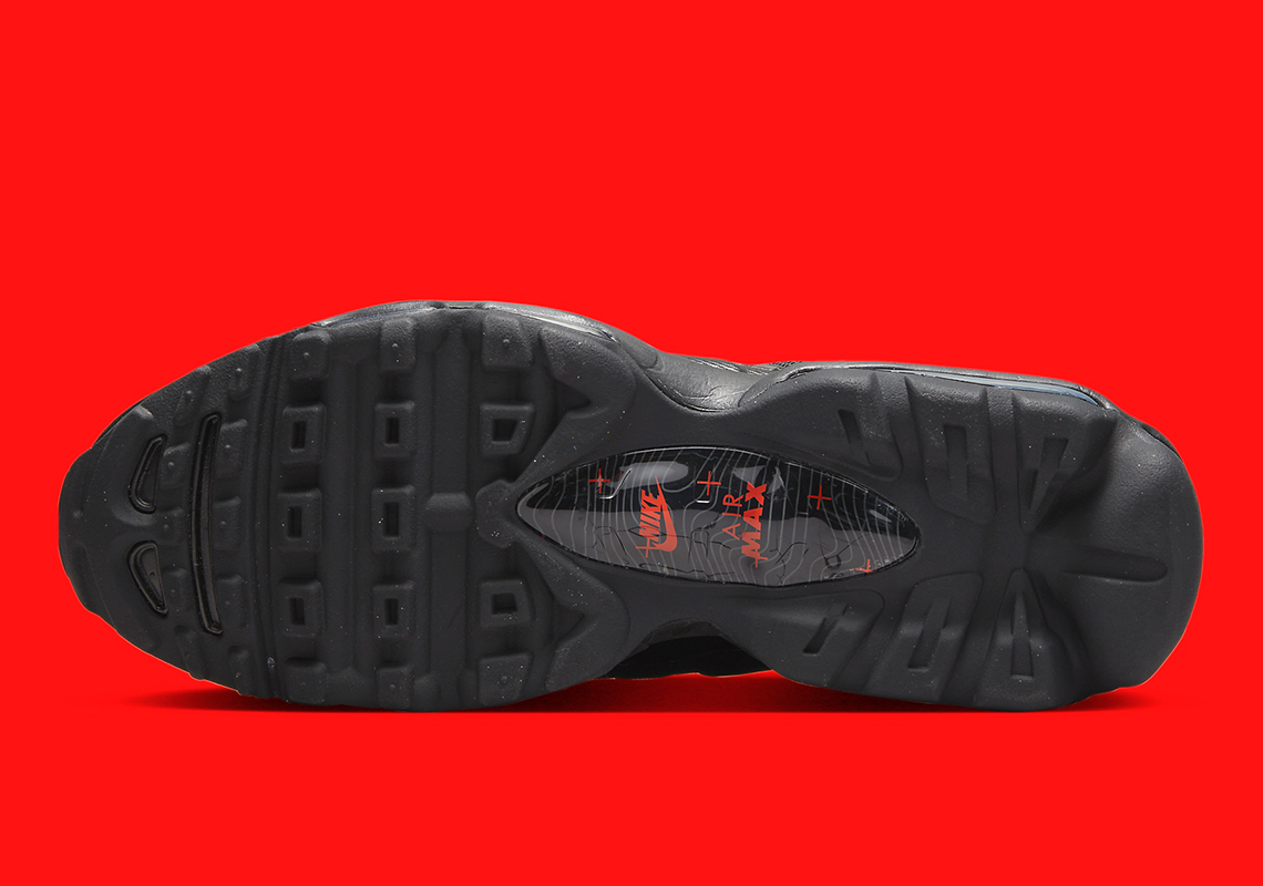 Nike Air Max 95 Ultra Black Crimson Dx2658 001 9