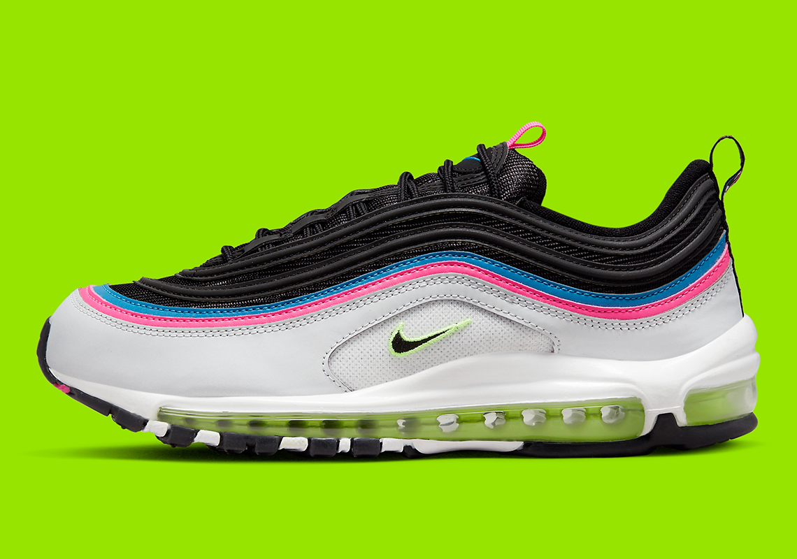 Nike 97 neon hot sale