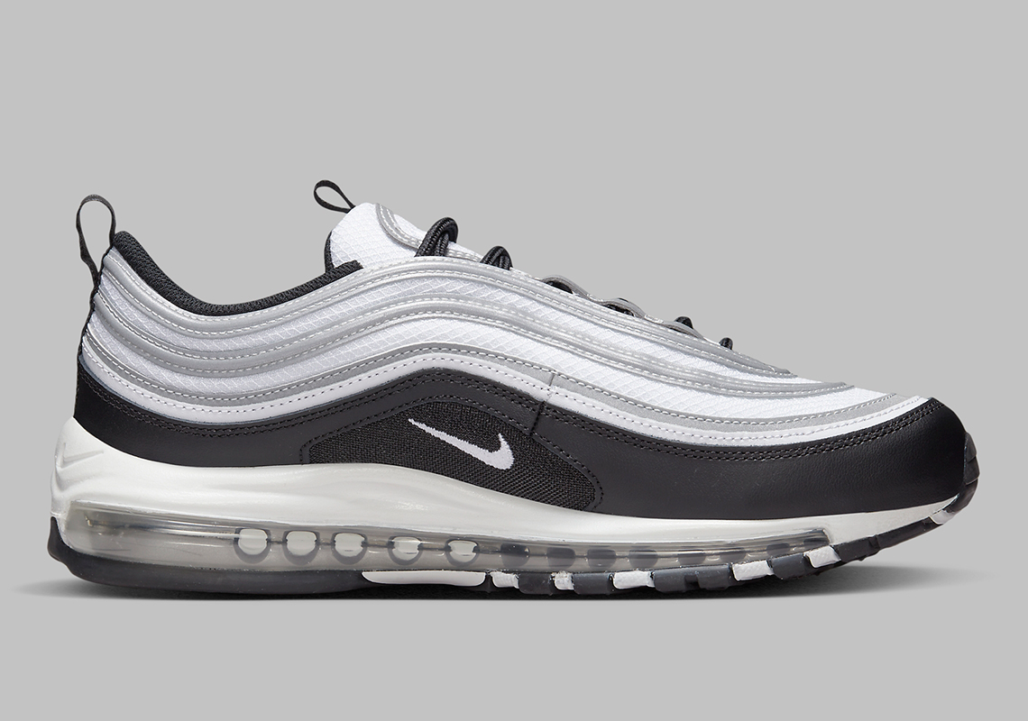 nike air max 97 white and silver