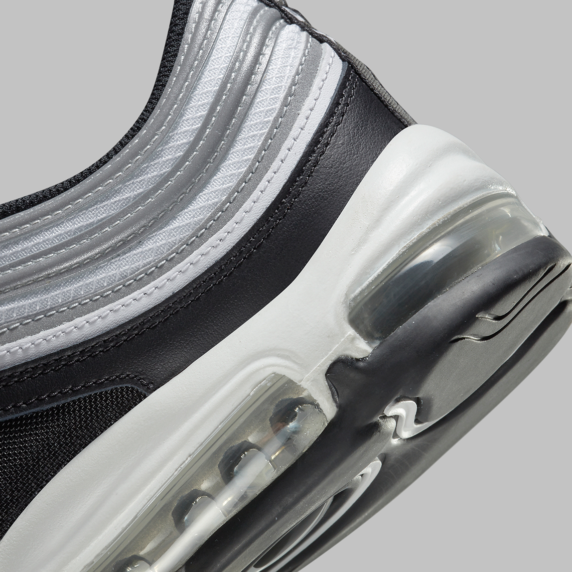 nike air max 97 white and silver