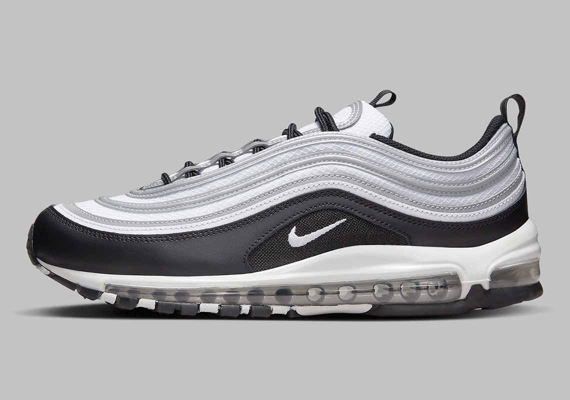 Nike Men's Air Max 97 Shoes - Black / Reflect Silver / Metallic