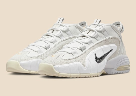 The Nike Air Max Penny One Covered In Sail And Cream Tones