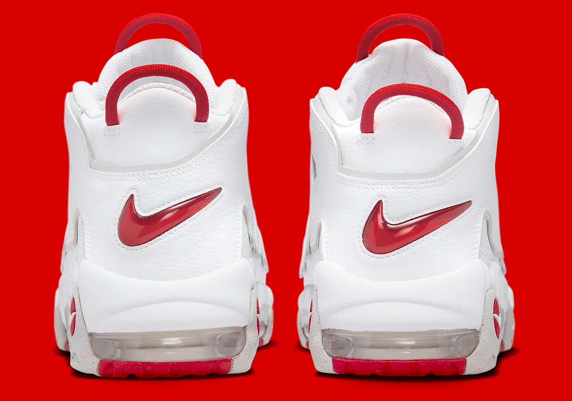 Nike Air More Uptempo White Red Grey Dx8965 100 3
