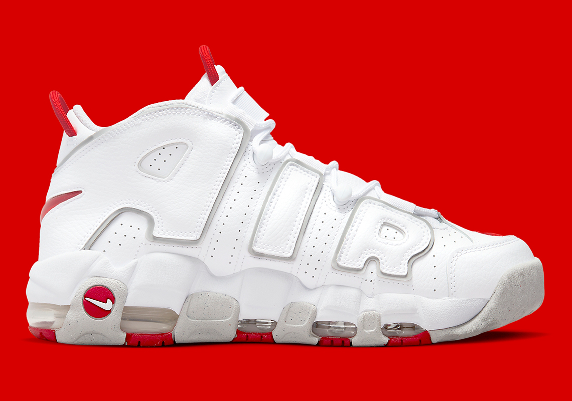 nike air more uptempo white red grey DX8965 100 7