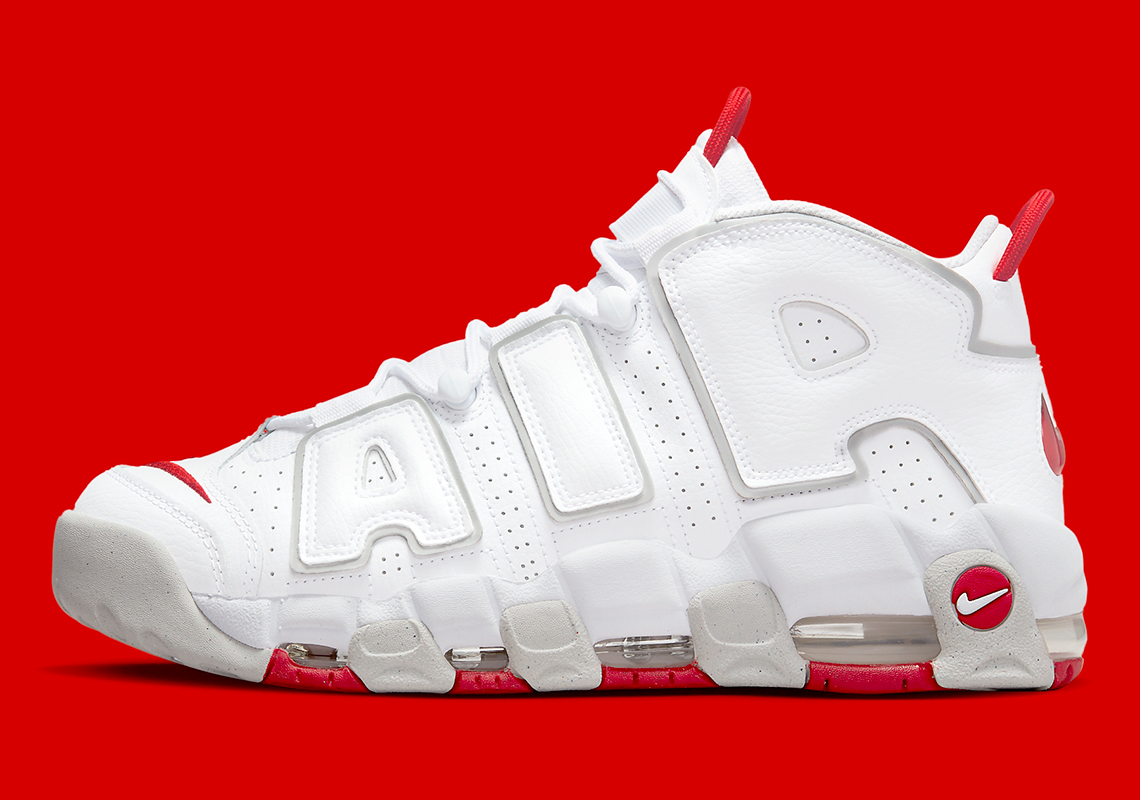 Nike Air More Uptempo White Red Grey DX8695-100 GN7425