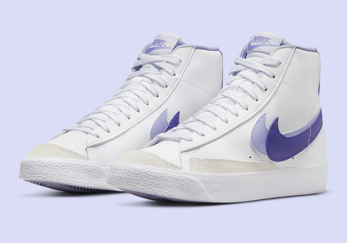 purple womens nike blazers