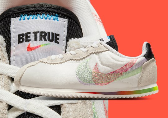 First Look At The Nike Cortez “Be True” Prepped For Pride Month 2022