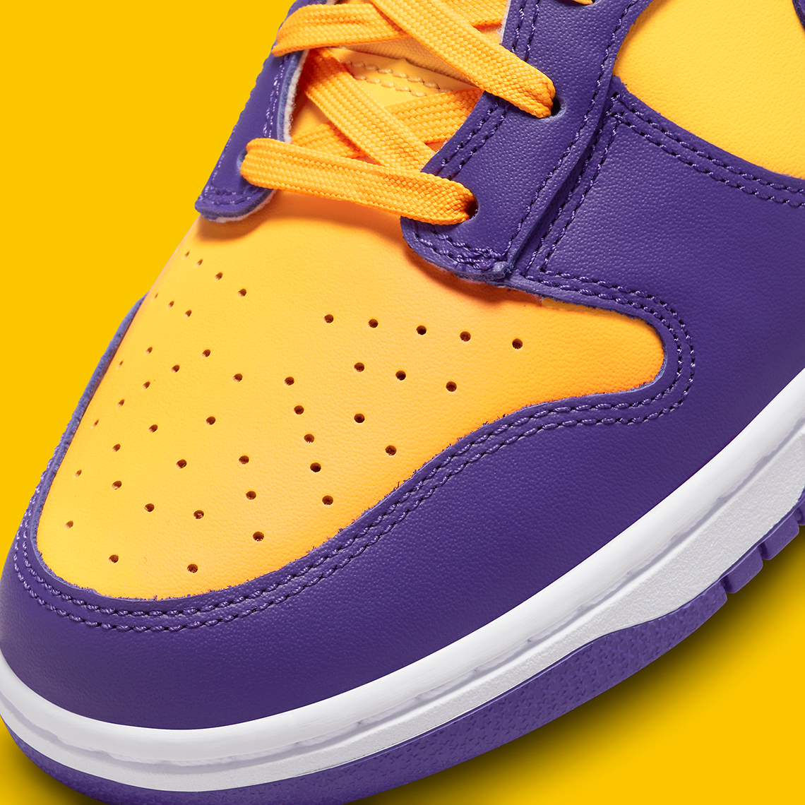 dunk yellow purple