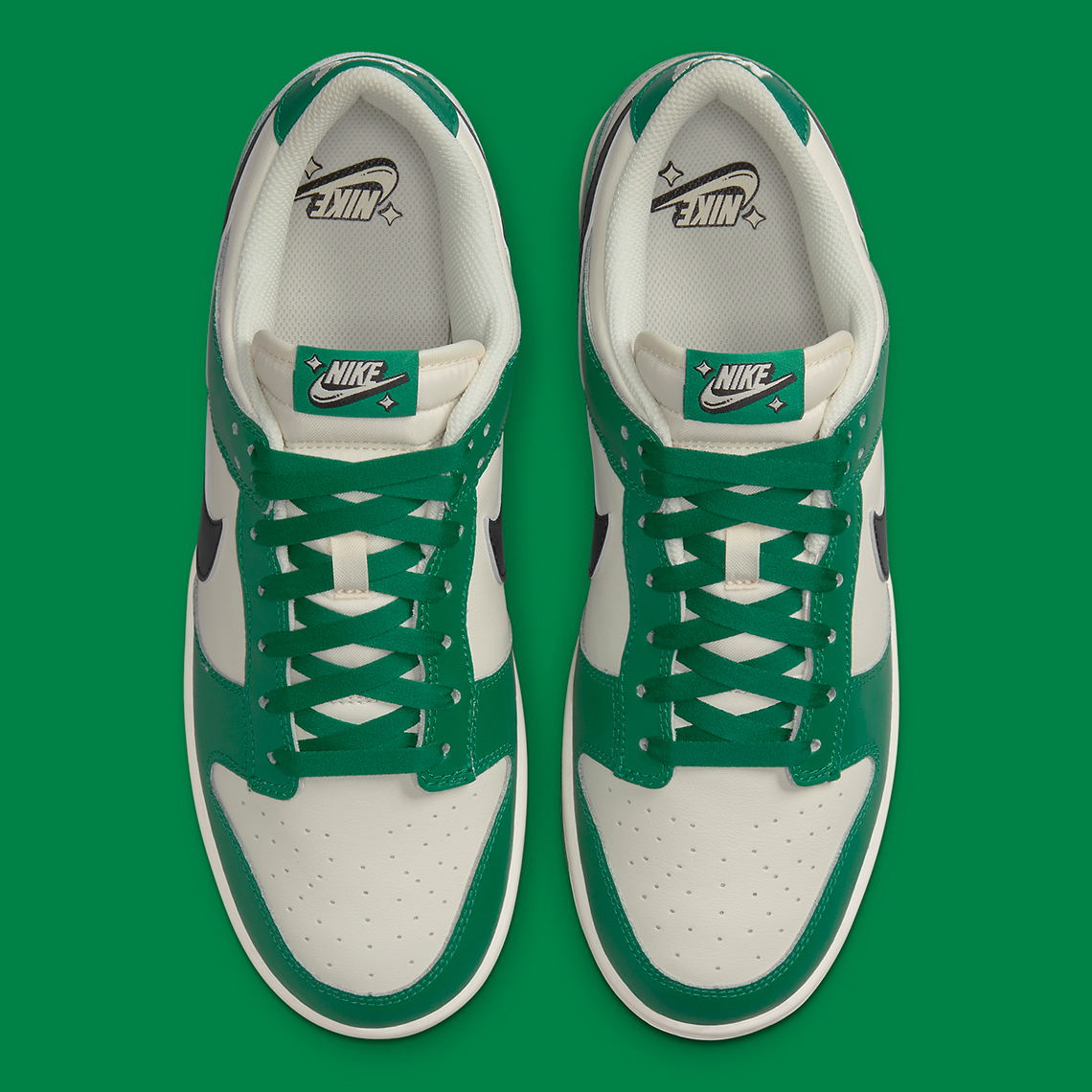 nike dunk low se lottery malachite men's