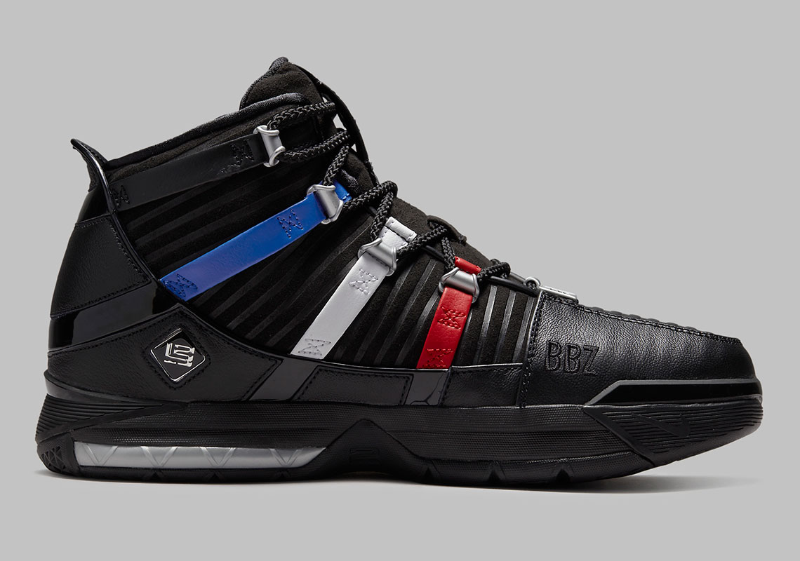 Nike LeBron 3 Retro Black USA DO9354-001 SneakerNews.com