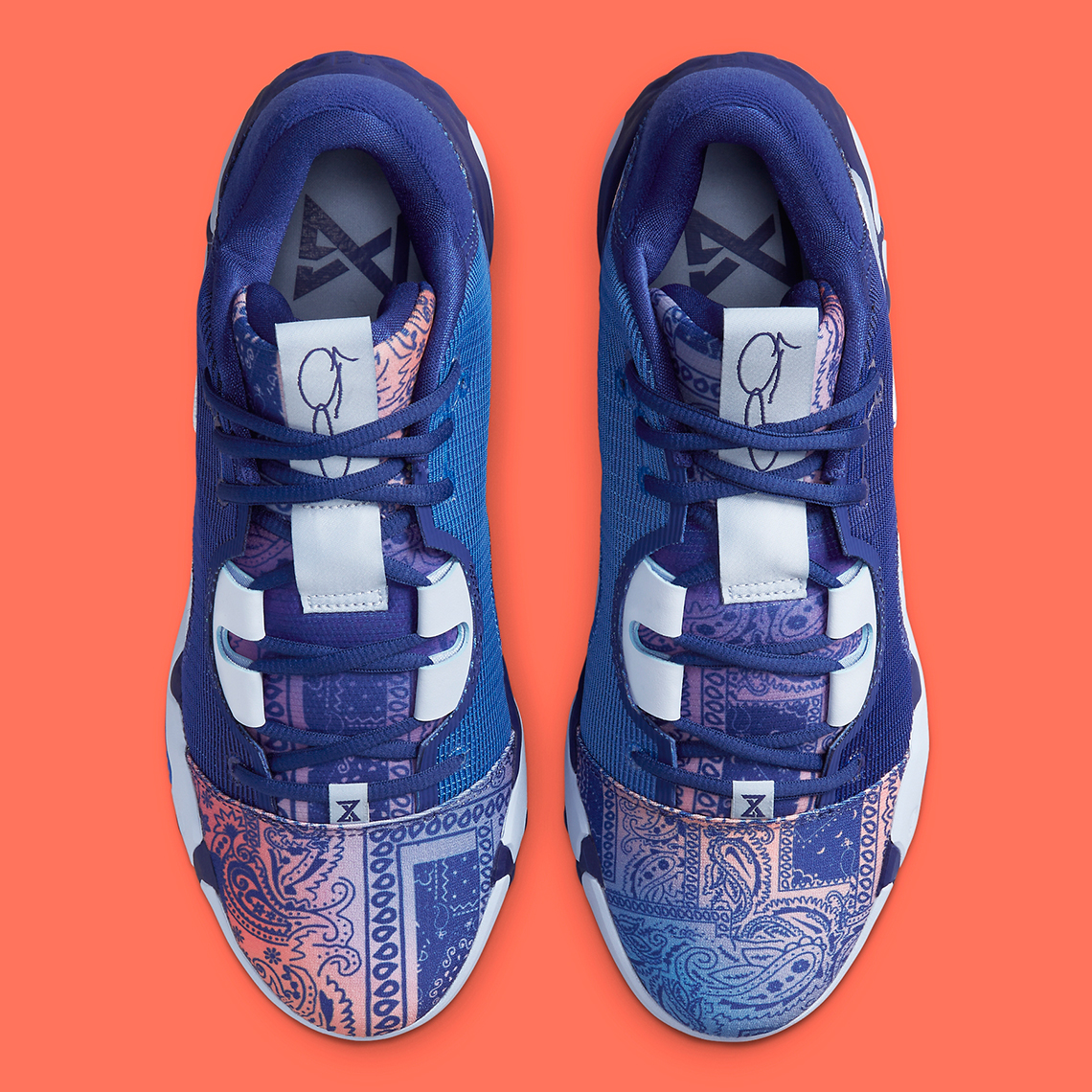 Paul george navy blue on sale shoes