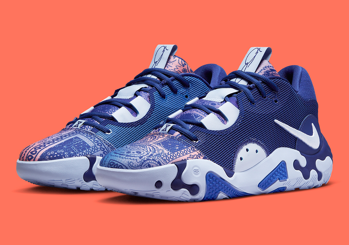Nike PG 6 'Blue Paisley' DH8447-400 Release Date