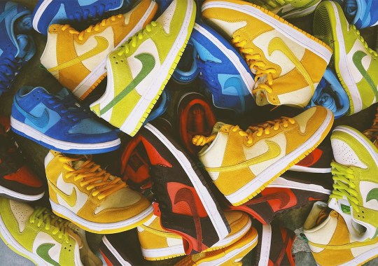 Check Out This Nike SB Dunk “Fruit Pack” Display At La Plaza Skateshop