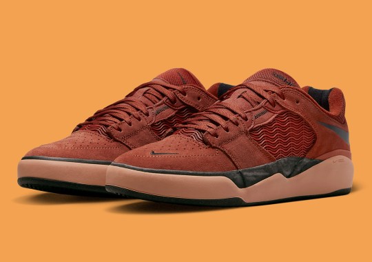 The Nike SB Ishod Appears In Reddish Brown