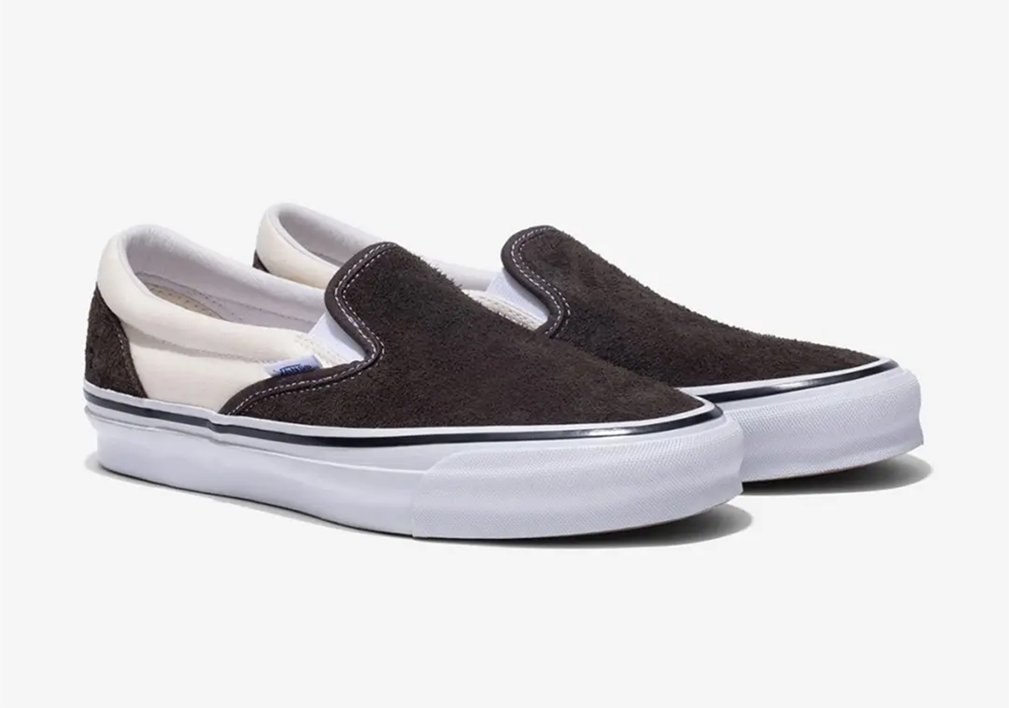 noah vans vault slip on brown cream