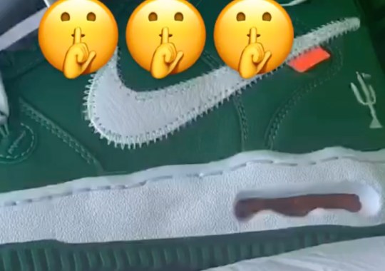 New Off-White x Nike Air Force 1 Mid In "Green" Appears With Cactus Logo