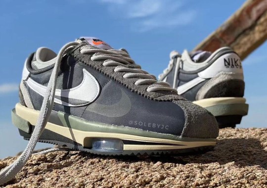 First Look At The sacai x Nike Cortez 4.0 In “Grey”