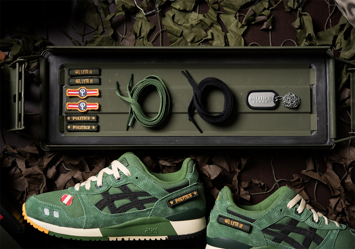 Asics on sale army shoes