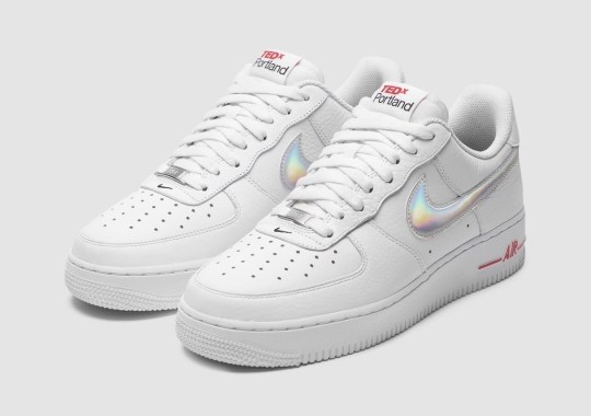 TEDxPortland And Nike Prepare An Air Force 1 In Honor Of The Event’s 10th Year