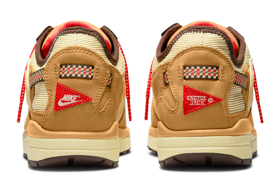 Travis Scott Nike Air Max 1 Wheat Do9392 701 3