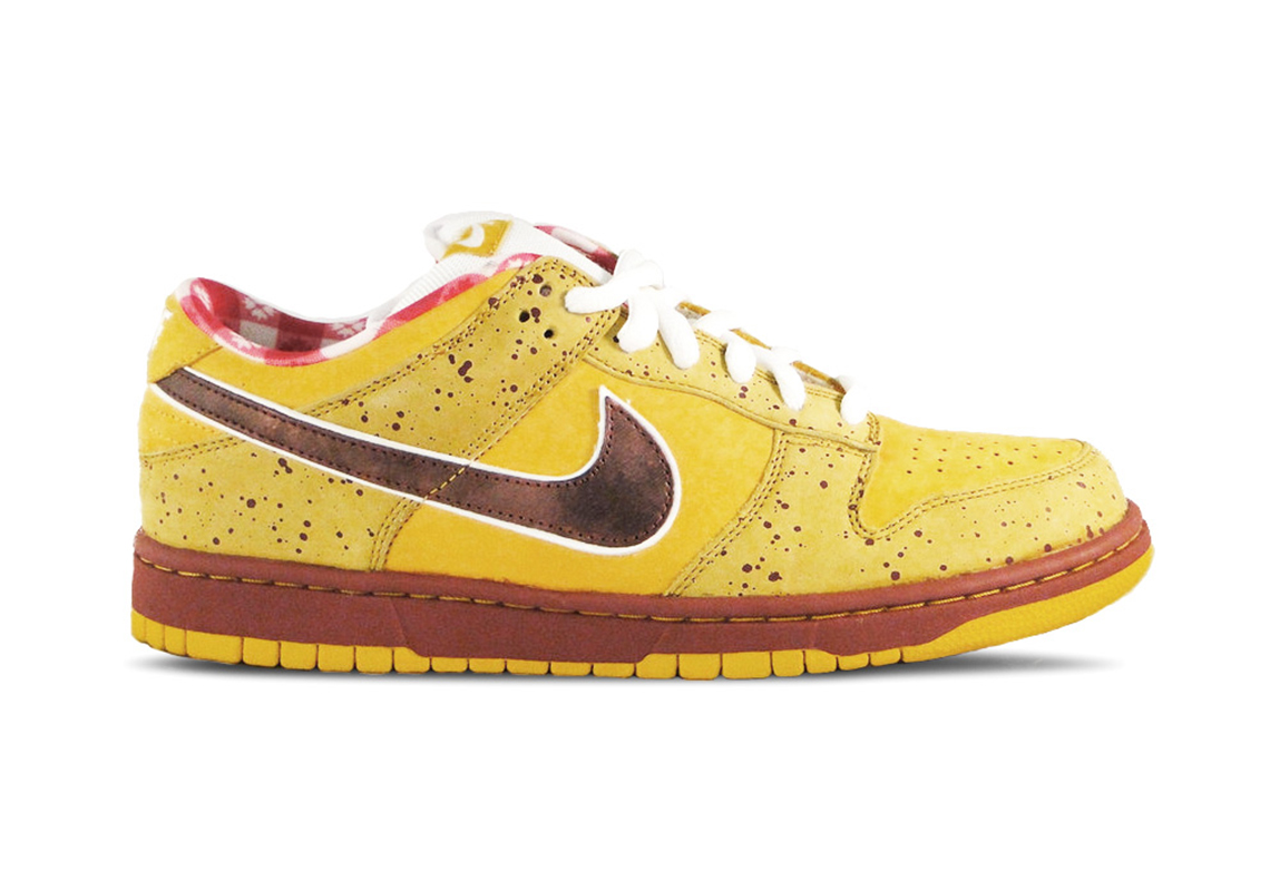 Yellow Lobster Dunks