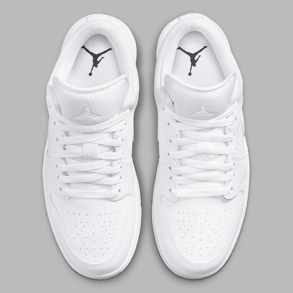 jordan 1 low white white