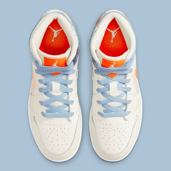 Air Jordan 1 Mid Stitch DX2462-100 Release Info | SneakerNews.com