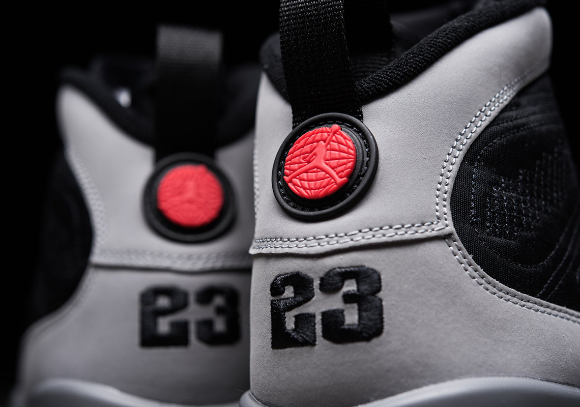 jordan 9 with 4 on back