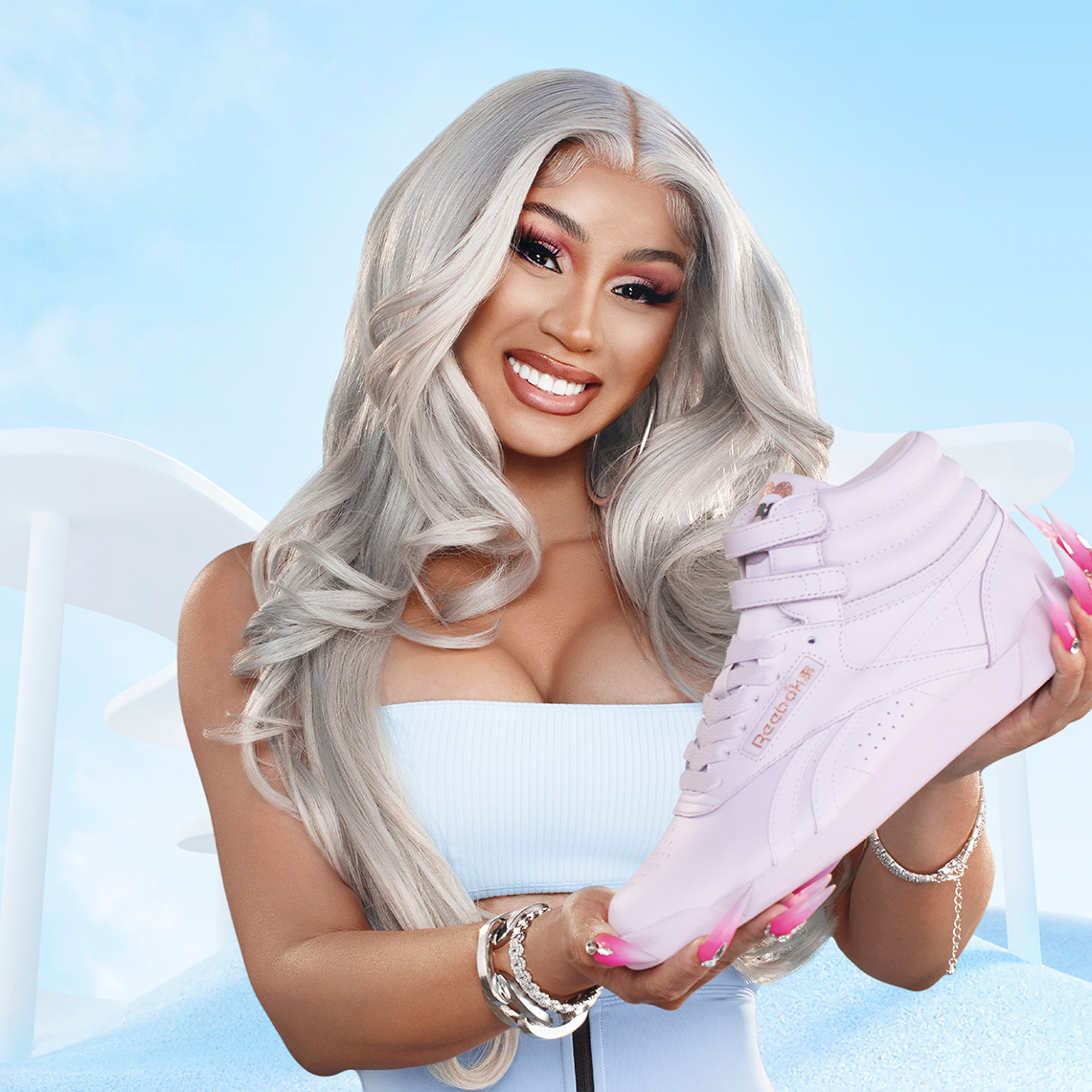 cardi b reebok collection