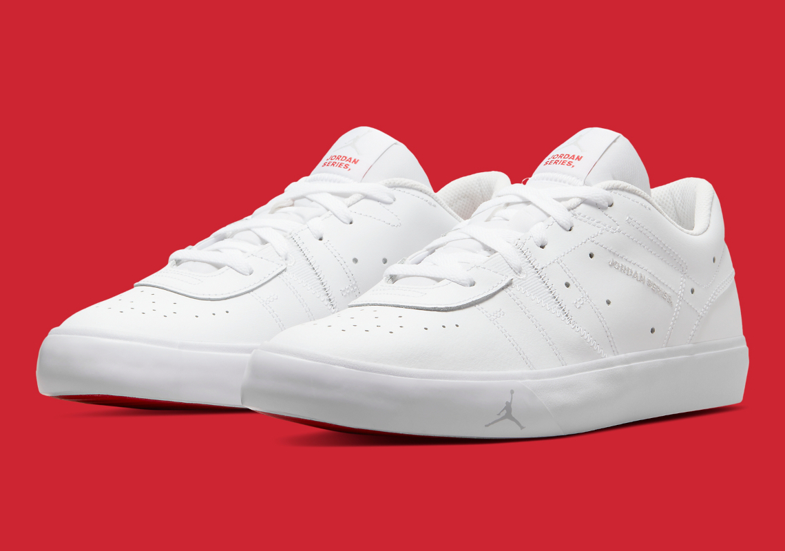 A Clean “White/Red” Outfit Dresses Up The Latest DraftKings Jordan Series .03