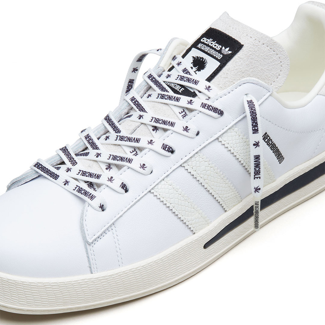 INVINCIBLE NEIGHBORHOOD adidas Campus White Release Date | SneakerNews.com